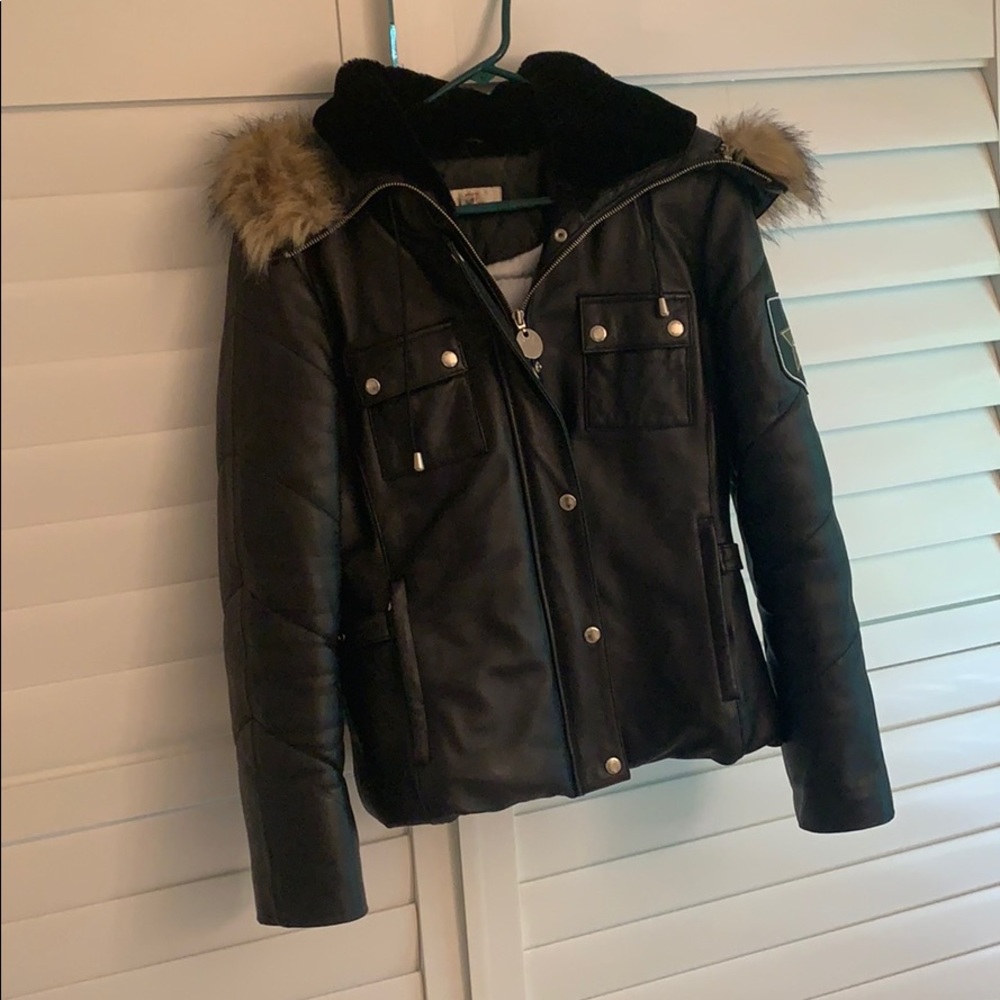Leather jacket!